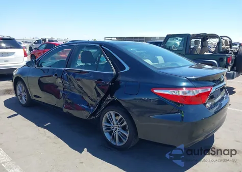 2016 Toyota Camry Se z USA, uszkodzony, nr VIN 4T1BF1FK3GU128012